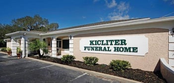 Exterior shot of Kicliter Funeral Home