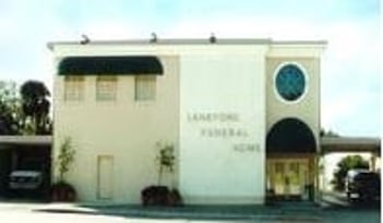 Exterior shot of Lankford Funeral Home