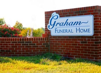 External shot of Graham Funeral Home