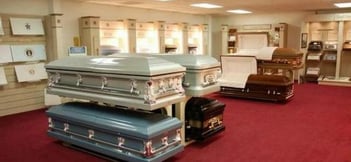 Interior shot of Gentry Family Funeral Service