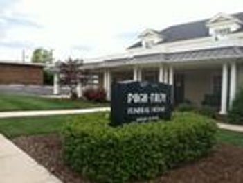 Exterior shot of Pugh Troy Funeral Home