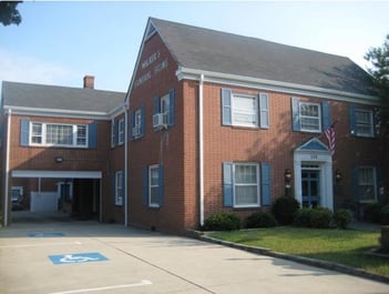 Exterior shot of Walker's Funeral Home