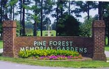 Exterior shot of Pine Forest Memorial Gardens