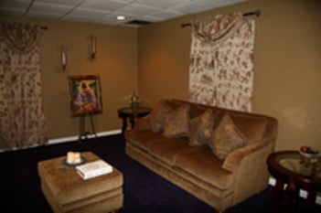 Interior shot of Saints Funeral Home Incorporated