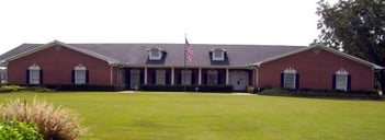 Exterior shot of Shelton Funeral Home Incorporated