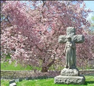 Exterior shot of Poughkeepsie Rural Cemetery