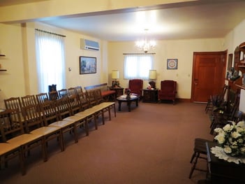 Interior shot of Engel Funeral Home Incorporated