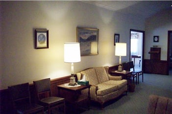 Interior shot of Hudson Valley Funeral Home