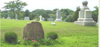 Exterior shot of Huntington Rural Cemetery Association