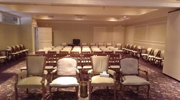 Interior shot of Beecher Funeral Home