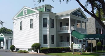 Exterior shot of Wilson Funeral Home Incorporated