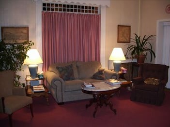 Interior shot of Clark Winter & Courtney Funeral Home