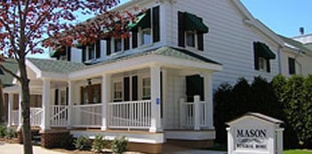 Exterior shot of Mason Funeral Home