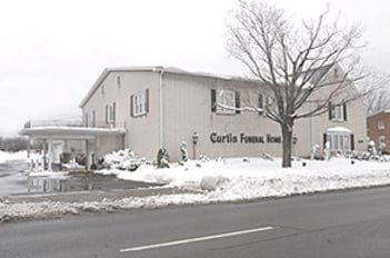 Exterior shot of Curtin Funeral Home Incorporated