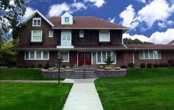 Exterior shot of Christopher Mitchell Funeral