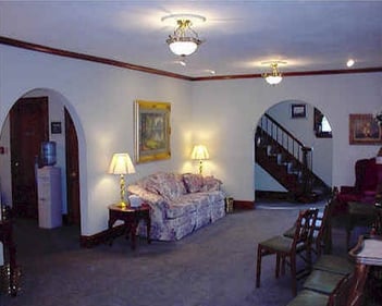 Interior shot of Caywood's Funeral Home & Grdns