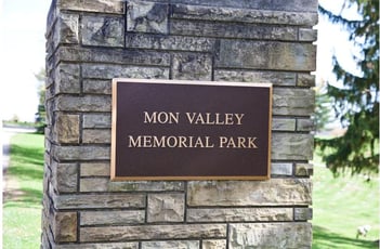 Exterior Shot of Mon Valley Memorial Park