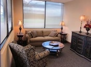 Interior shot of Dunn's Funeral Home