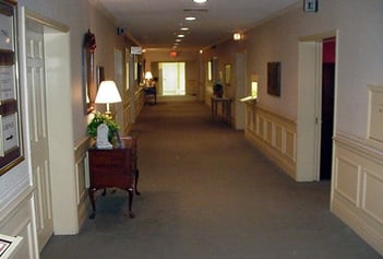 Interior shot of Runge Mortuary & Crematory