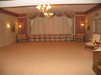 Interior shot of Paul L Henney Memorial Chapel