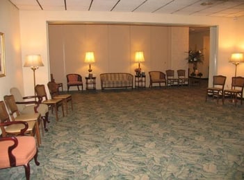 Interior shot of Jobe Funeral Home Incorporated