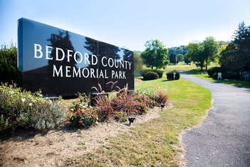 Exterior shot of Bedford County Memorial Park