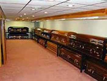 Interior shot of Bash-Nied Funeral Home