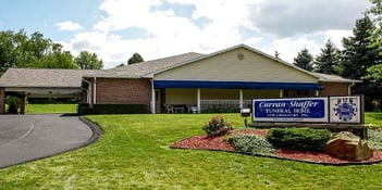 Exterior shot of Curran-Shaffer Funeral Home and Crematory, Inc