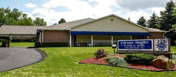 Exterior shot of Curran Shaffer Funeral Home and Crematory Incorporated