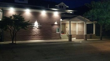 Exterior shot of Welch Funeral Home