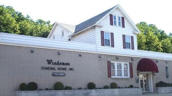 Exterior shot of Wiedeman Funeral Home Incorporated