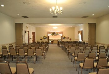 Interior shot of Harman Funeral Home & Cremator