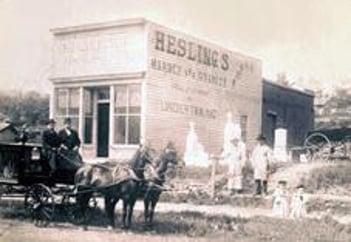 Exterior shot of Hessling Funeral Home