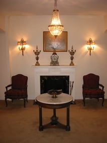 Interior shot of August J Haas Funeral Home Incorporated