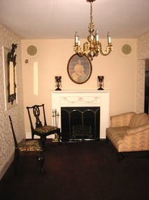 Interior shot of August J Haas Funeral Home Incorporated