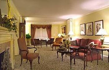 Interior shot of Baron Rowland Funeral Home