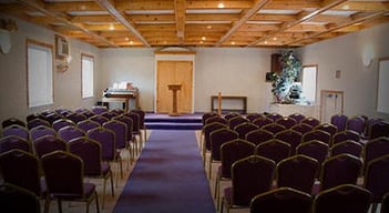 Interior shot of Edney Funeral Home Incorporated