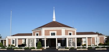 Exterior shot of All Saints Cemetery