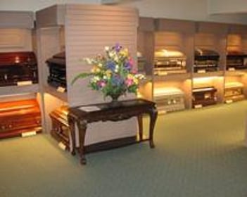 Interior shot of Paul L Gravenor Home-Funerals