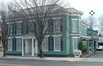 Exterior shot of Morrow Funeral Home