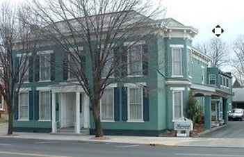 Exterior shot of Morrow Funeral Home