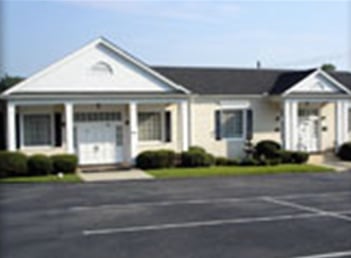 Exterior shot of Gray Funeral Home