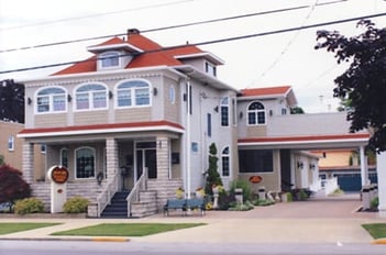 Exterior shot of David F Koch Funeral Home