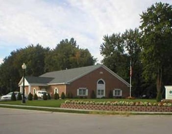 Exterior shot of David Family Funeral Home