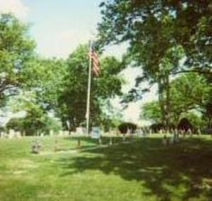 Exterior shot of Adrian Oakwood Cemetery