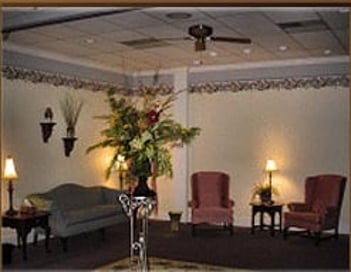 Interior shot of Davis Funeral Svc Incorporated