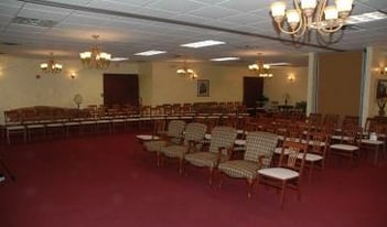 Interior shot of Silva-Hostetler Funeral Home