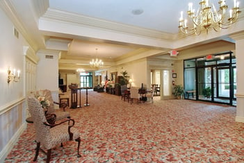 Interior shot of Gabauer Funeral Home Incorporated