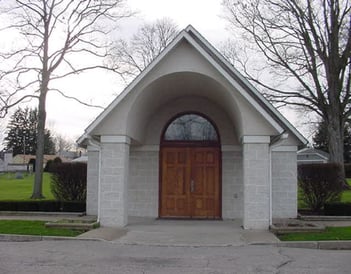 Exterior of Lisbon cemetery