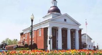 Exterior shot of Painesville Cemeteries Department